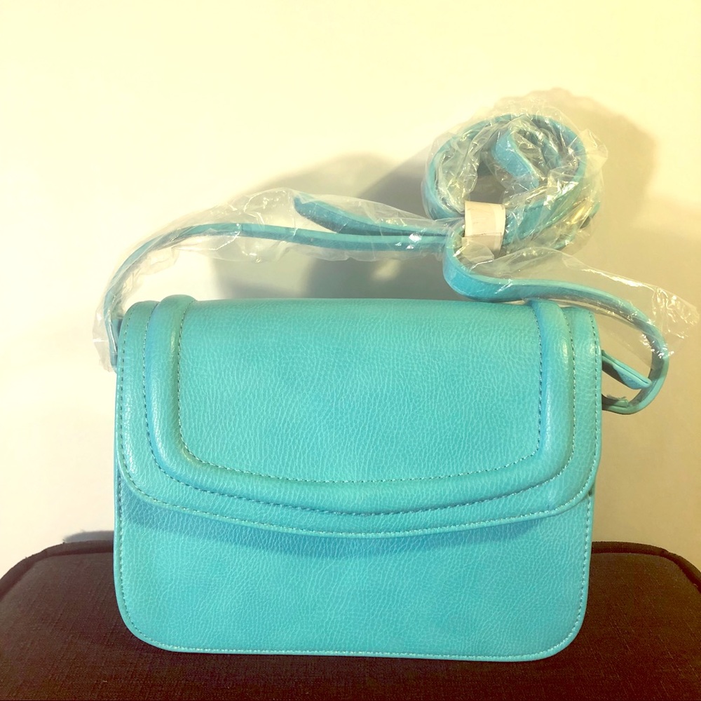 Charming Charlie Bright Blue Crossbody